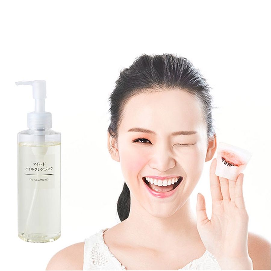 Dầu tẩy trang Muji Oil Cleansing Nhật Bản Nhẹ Dịu Da Nhạy Cảm 200ml
