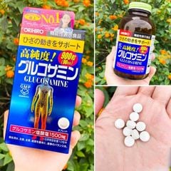 Viên Uống bổ xương khớp Glucosamine Orihiro 1500mg Nhật Bản 900v