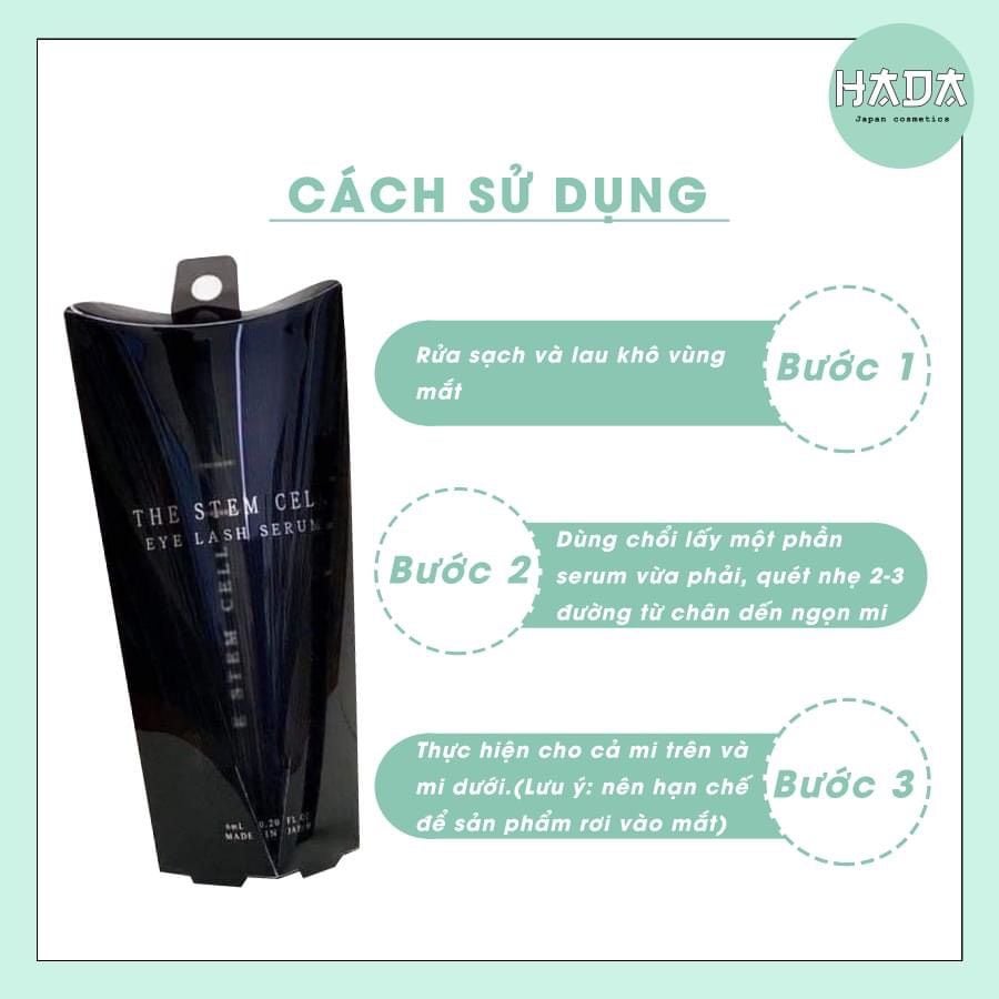 Dưỡng Dài Mi Lông Mày Chiết Xuất Tế Bào Gốc The Stem Cell - 6ml Nhật Bản.