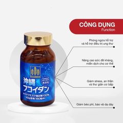 Viên Uống Ngừa Ung Thư Okinawa Fucoidan Nhật Bản 180 Viên