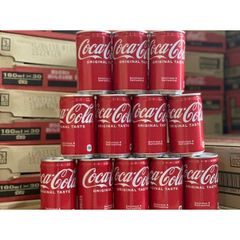 Coca Nhí Nhật Bản - 30 Lon x 160Ml