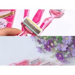 Dao Cạo Nhật Bản Cho Nữ Kai Pure Komachi - Bịch 3 Cây