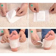 Miếng Dán Thải Độc Chân Kenko To Plan Nhật Bản Đào Thải Các Độc Tố Ra Khỏi Cơ Thể Qua Lòng Bàn Chân (Hộp 30 miếng)