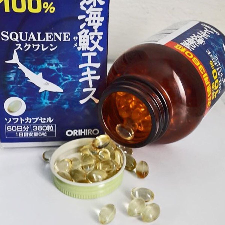 An Khớp Sụn Vi Cá Mập Orihiro Squalene 360 Viên Uống