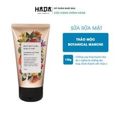 Sữa Rữa Mặt Thảo Mộc BOTANICAL MARCHE Làm Se Khít Lỗ Chân Lông, Dưỡng Ẩm, Trắng Da, Mọi Loại Da 130g