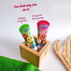 Kem Đánh Răng LION Nhật Bản Nuốt Được Cho Bé, Dành Cho 12 Tháng Tuổi Trở Lên 40G