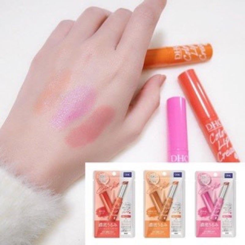 Son dưỡng môi DHC Có Màu Ngừa Thâm Môi, Nứt Nẻ 1,5gr