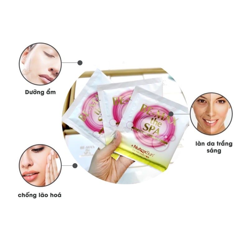 Bột Tắm Trắng BEMAX Nhật Bản Chuyên Dùng cho Spa