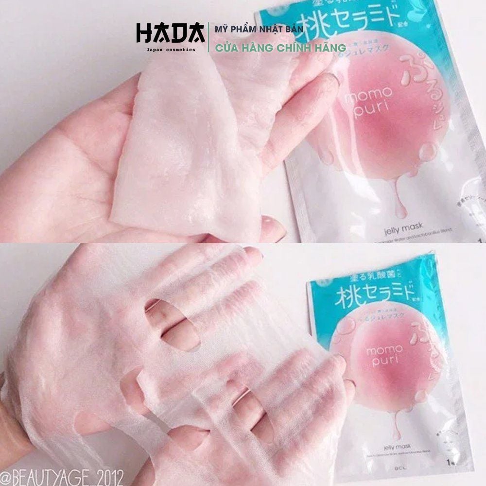 Mặt Nạ Trái Đào Momopuri Nhật Bản 20ml