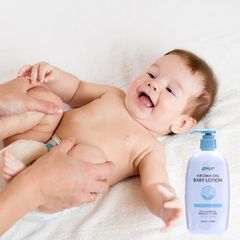 Sữa Dưỡng Thể Cho Bé Aroma Oil Baby Lotion S Select Nhật Bản Tinh Dầu Thiên Nhiên Dưỡng Ẩm Cho Bé 300ml