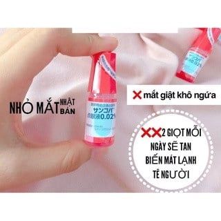 Nước Nhỏ Mắt  Sancoba 5ml Nhật Bản