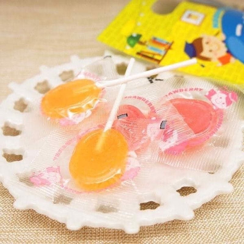 [Kẹo Mút Trẻ Em] Unimat Riken Bổ Sung Canxi, Ngừa Còi Xương, Suy Dinh Dưỡng (Gói 10 que)