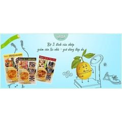Trà Hỗ Trợ Giảm Cân YaMaKan 24 Gói -Bộ 3 Đỉnh Giảm Cân Tại Nhà - Giữ Dáng Đẹp Da