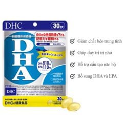 [Viên Uống Bổ Não] DHC Nhật Bản Bổ Sung DHA, Giúp Duy Trì Trí Nhớ 30 Ngày