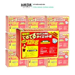 Viên Uống Giảm Cân DERU DERU 12Kg, Giảm Cân, Giảm Mỡ Bụng, Thon Gọn Eo, Giảm Cân 12Kg trong 75 Ngày (Hộp 75 gói)