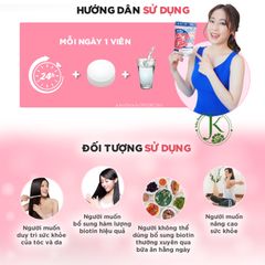Viên Uống Đẹp Da, Tóc, Móng DHC Biotin Ngăn Rụng Tóc, Chắc Móng 30 Ngày 30 Viên