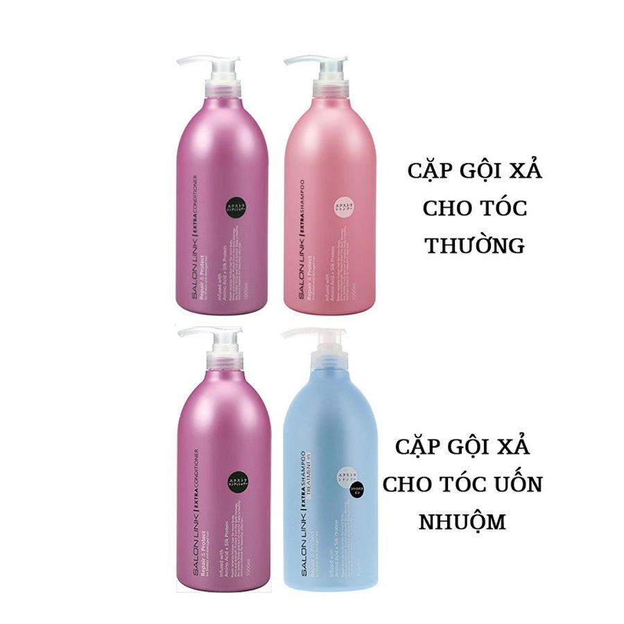 Dầu Gội Siêu Dưỡng Phục Hồi Tóc Hư Tổn Giảm Gảy Rụng và Chăm Sóc Tóc Salon Link 1000ml