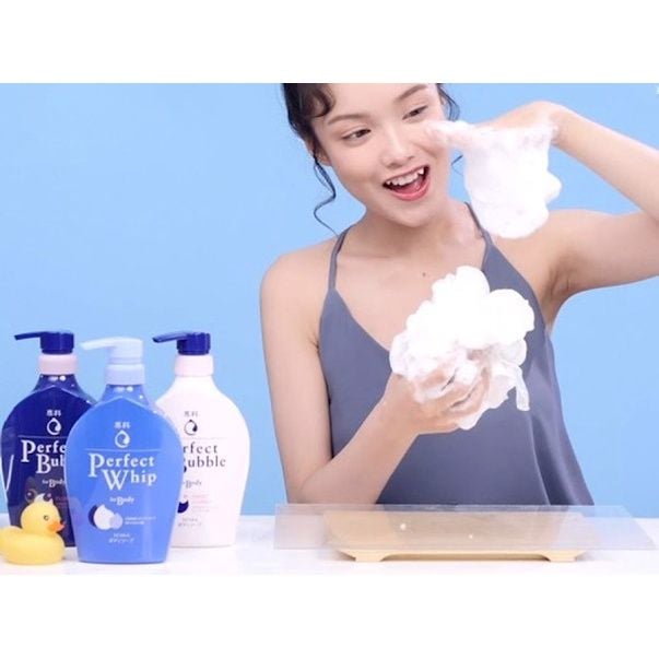 Sữa Tắm Dưỡng Ẩm Senka Perfect Whip for Body 500ml Nhật Bản