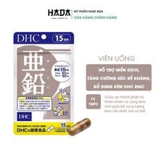 Thực Phẩm Bảo Vệ Sức Khỏe DHC Zinc Bổ Sung Kẽm