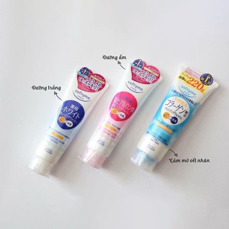 Sữa Rữa Mặt KOSE Dưỡng Ẩm, Trắng Da, Chống Lão Hoá 220Gr