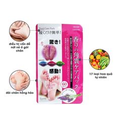 Túi Ủ Tẩy Tế Bào Chết Da Chân Lavender Foot Care Pack To Plan Nhật Bản Làm Hồng Đôi Chân