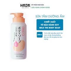 Sữa Tắm Sữa Đậu Nành SOY MILK Dưỡng Ẩm, Trắng Da 600 ml