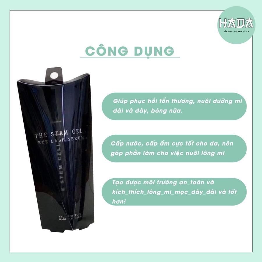 Dưỡng Dài Mi Lông Mày Chiết Xuất Tế Bào Gốc The Stem Cell - 6ml Nhật Bản.