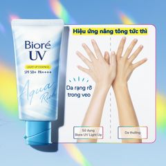 Kem chống nắng toàn thân và Mặt Biore UV Aqua Rich Watery Essence/ProTect Lotion/ Gel SPF 50+/ PA++++ 50g/70ml