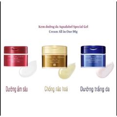 Kem Dưỡng Trắng Da, Dưỡng Ẩm Shiseido Aqualabel 5 trong 1 90g