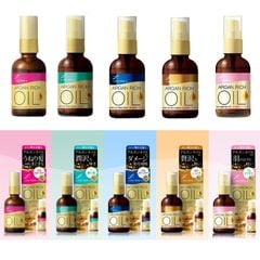 Tinh Dầu Dưỡng Tóc LÚCIDO-L ARGAN RICH OIL Nhật Bản 60 ML