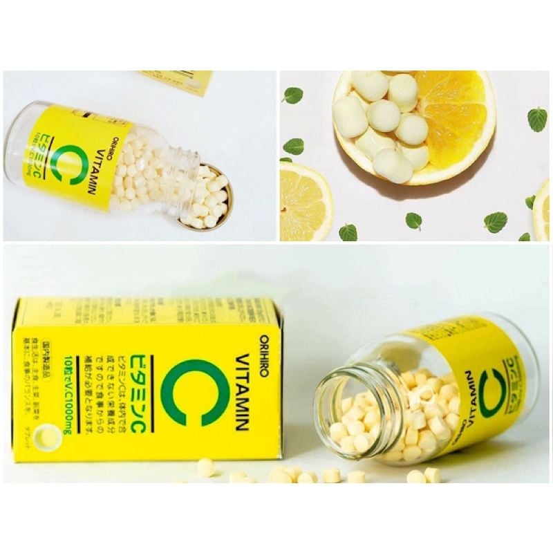 Viên Uống VITAMIN C ORIHIRO 300 viên