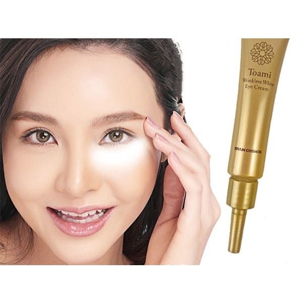 Kem Dưỡng Da Vùng Mắt Toami Wrinkless White Eye Cream 15G