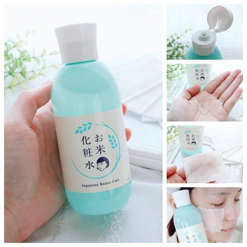 Bộ Dưỡng Trắng, Cấp Ẩm, Ngừa Mụn Keana Nhật Bản Chiết Xuất Cám Gạo, Se Khít Lỗ Chân Lông, Làm Mờ Vết Thâm