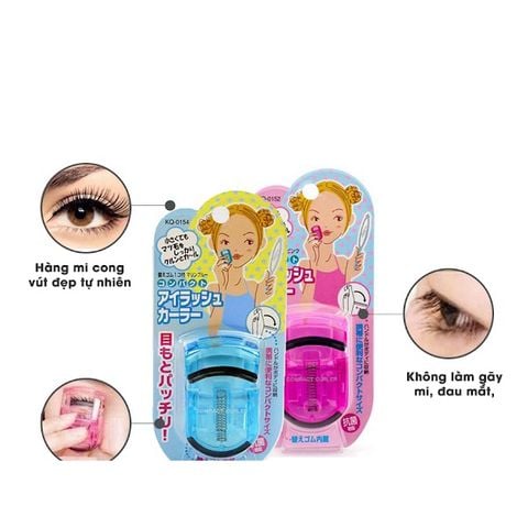 Bấm Mi Kai Compact Eyelash Curler Của Nhật Bản