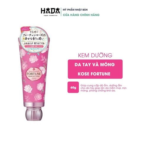 Kem Dưỡng Da Tay & Móng Tay Kose Fortune 60g - Hương Hoa Hồng