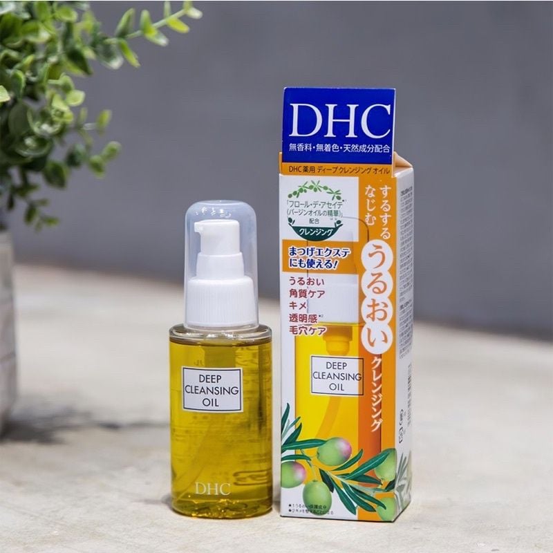 Dầu Tẩy Trang Olive DHC Deep Cleansing Oil Nhật Bản Giúp Sạch Sâu, Dưỡng Ẩm 70ml/120 ml/200ml