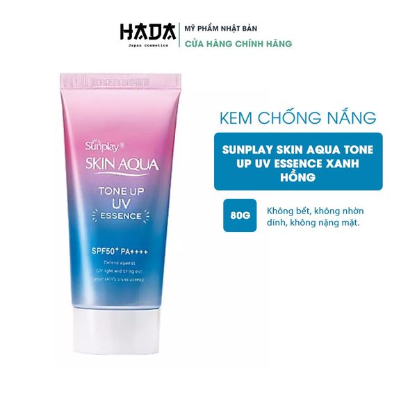 Kem chống nắng Skin Aqua Tone Up UV Essence SPF 50+PA++++ 80g