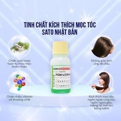 Tinh chất kích thích mọc tóc thảo dược Sato Arovics Solutions 5% - Nhật Bản