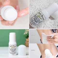 Lăn Nách, Lăn Khử Mùi Đá Khoáng Soft Stone Nhật Bản, Ngăn Mùi Cơ thể Suốt 24h, 20g