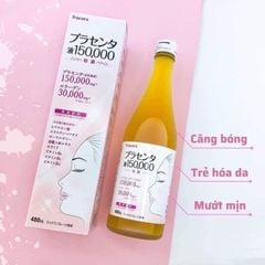 Nước Uống Nhau Thai Cừu Fracora Placenta Nhật Bản 3 Trong 1 đẹp da căng mịn, chống lão hoá và tăng sức khoẻ 150.000 mg