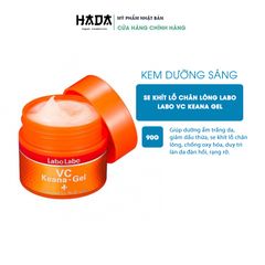 Kem dưỡng se khít lỗ chân lông chuyên sâu Labo Labo VC Keana Gel 90g