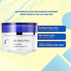 Kem Dưỡng Ẩm, Giảm Nám, Ngừa Nám Whitening Repair Cream Nhật Bản 35g
