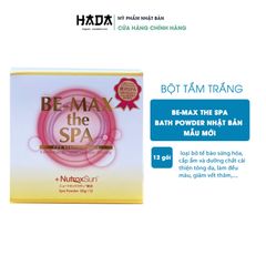 Bột Tắm Trắng BEMAX Nhật Bản Chuyên Dùng cho Spa
