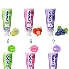 Kem Đánh Răng Trẻ Em Kao Kids Nhật Bản Dành Cho Bé Từ 3 Tuổi - 70g