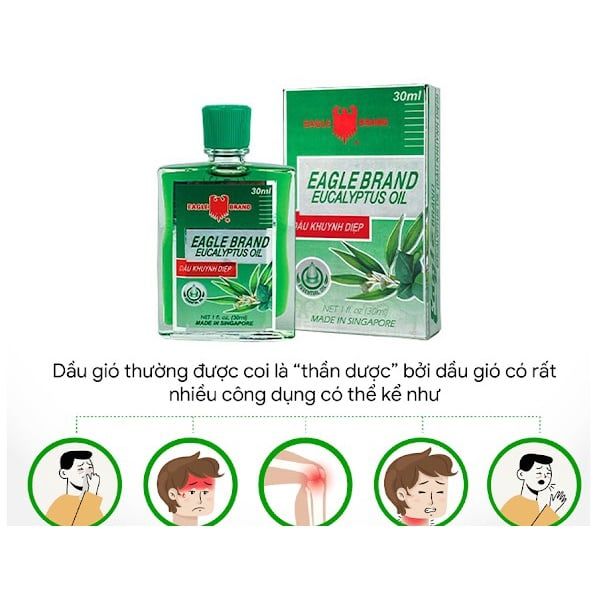 Dầu Khuynh Diệp Eagle Brand BST