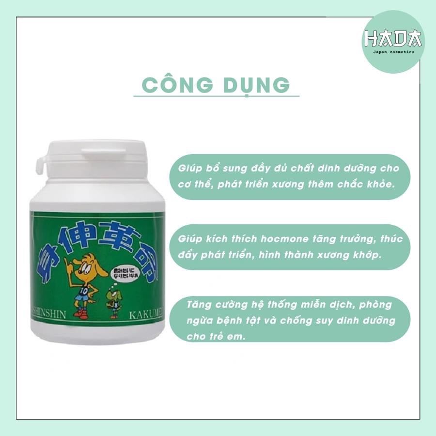 VIÊN UỐNG TẢO TĂNG CHIỀU CAO SHINSHIN KAKUMEI CỦA NHẬT BẢN