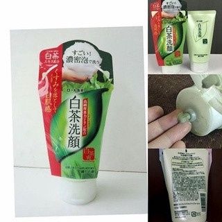 Sữa Rửa Mặt Trà Xanh Rohto Shirochasou Nhật Bản 120Gr