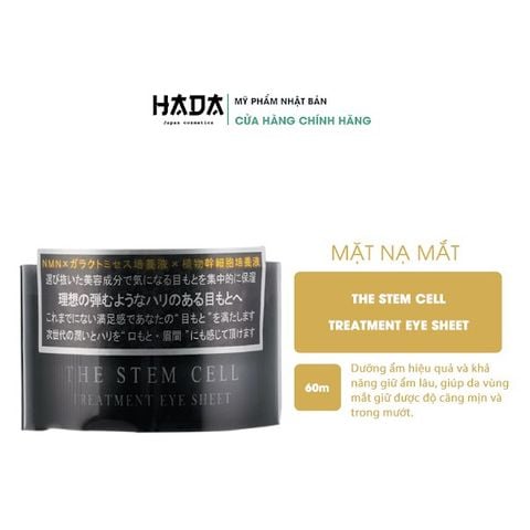 Mặt Nạ Giảm Nhăn Mắt Tế Bào Gốc The Stem Cell Chống Lão Hóa Nhật Bản 60 Miếng