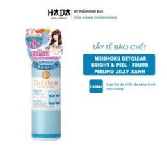 Gel tẩy tế bào chết Detclear Bright and Peel Nhật Bản 180ml