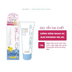 Gel Tẩy Da Chết Dưỡng Trắng Da Bihaku No Bijin Whitening Peel Gel Nhật Bản- 120G